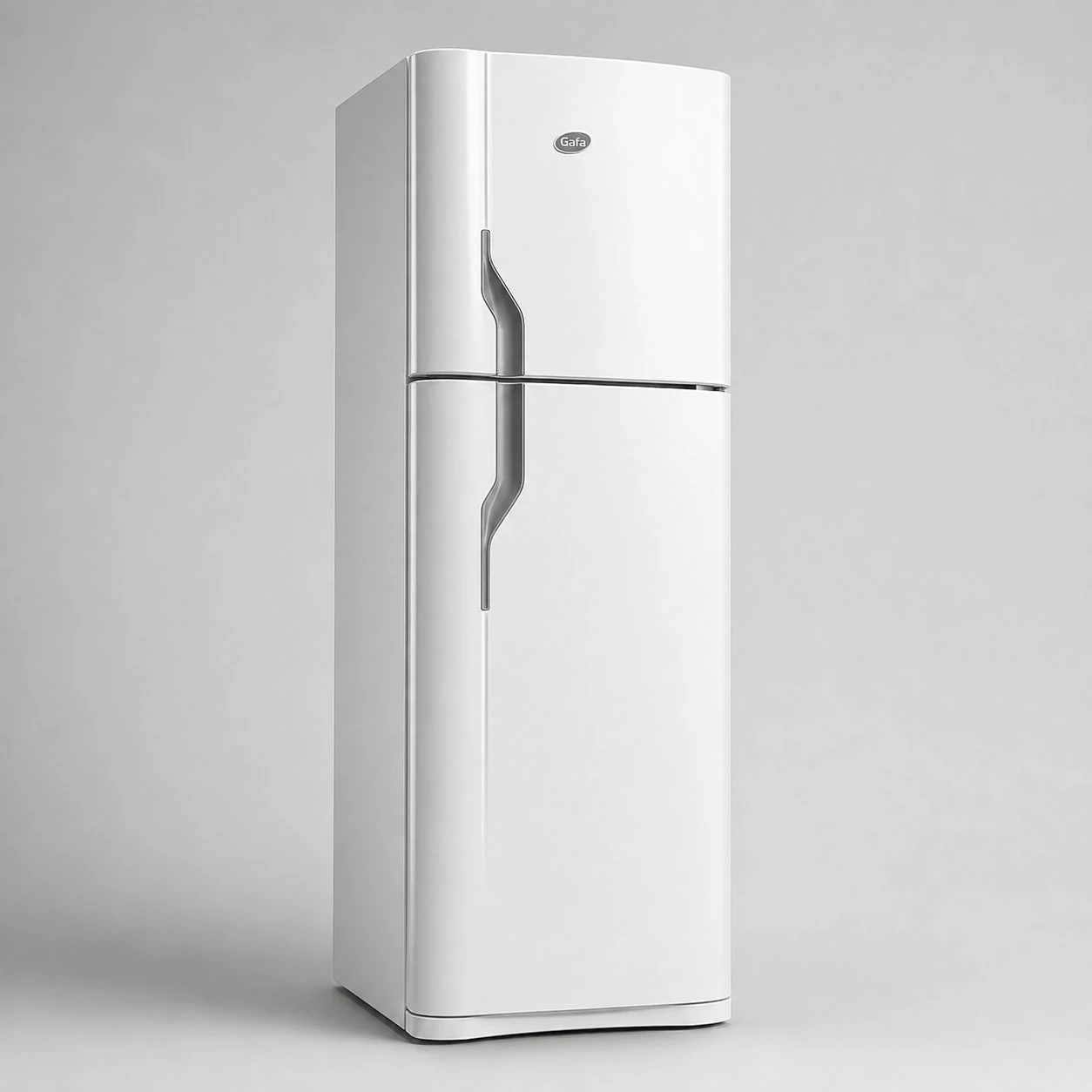 The same refrigerator seen from an angle
